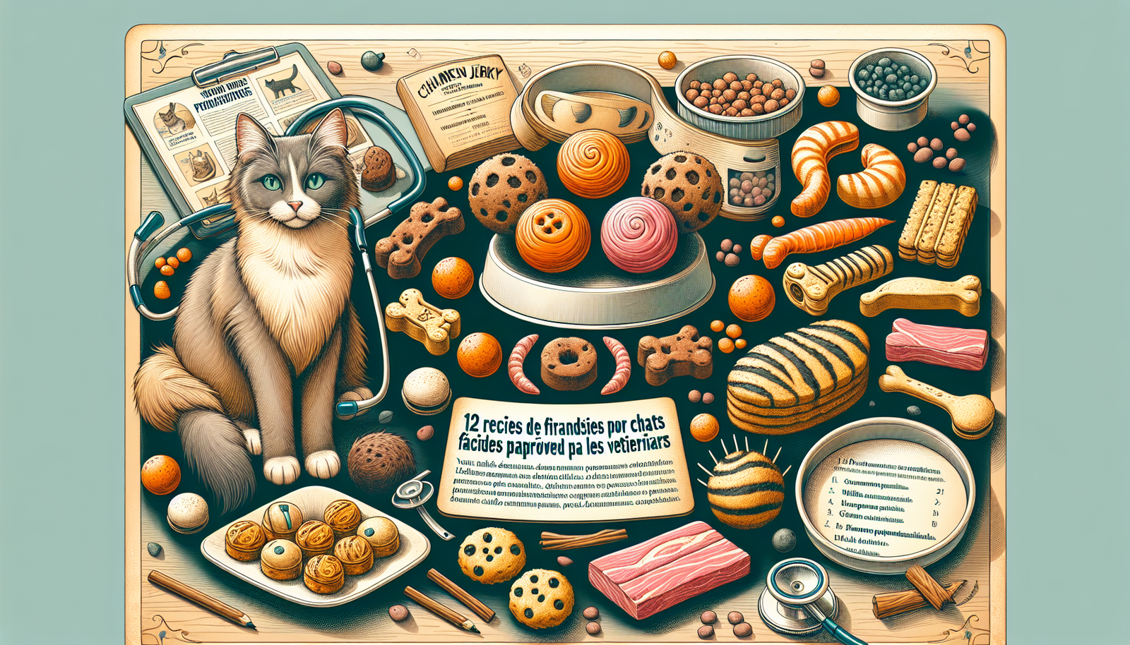 12 recettes de friandises pour chats faites maison approuvées par les vétérinaires (avec instructions) - Passion Chat