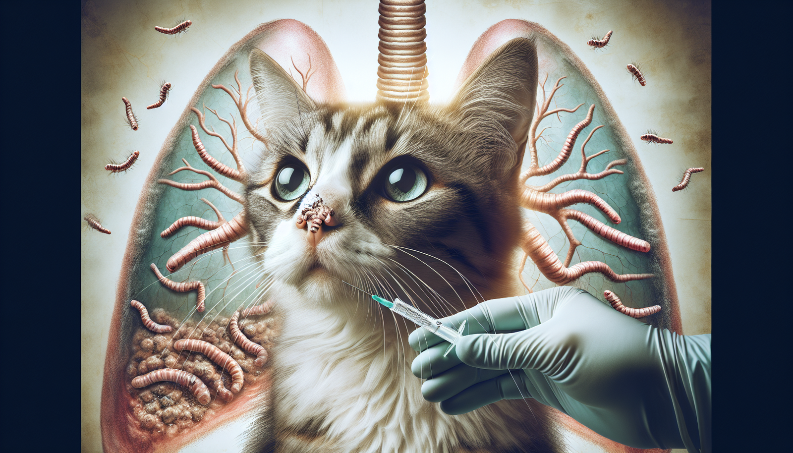 Ver du poumon chez les chats (Réponse du vétérinaire) : Signes, causes, soins et FAQ - Passion Chat